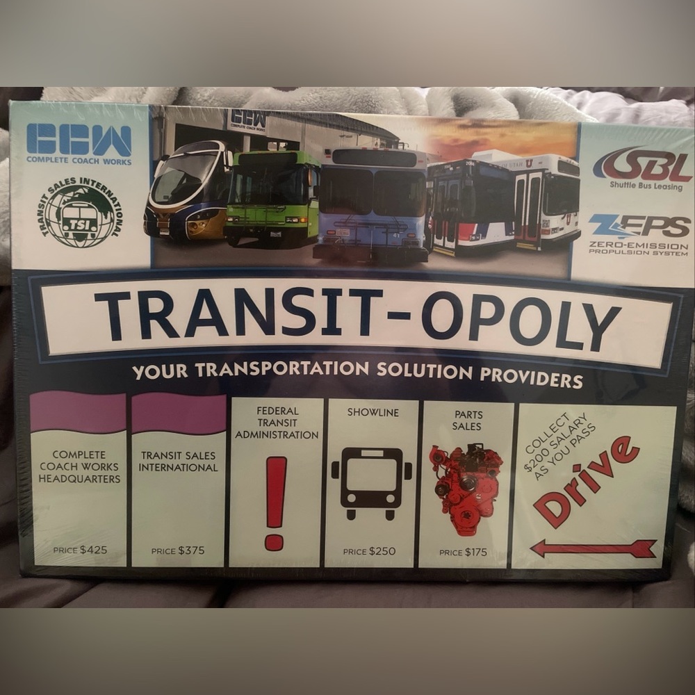 Transit-opoly game